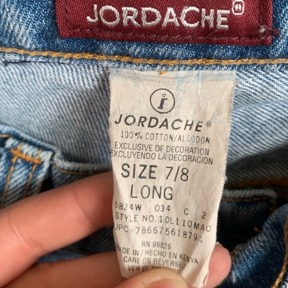 Vintage Jordache High Rise Medium Wash Jeans - Picture 4 of 5
